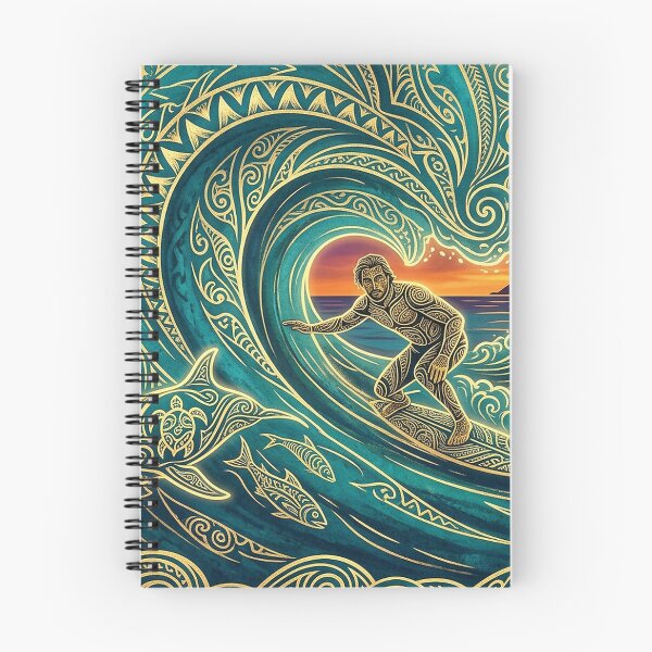 Item preview, Surf Session with a Dolphin designed and sold by Hawaii26.