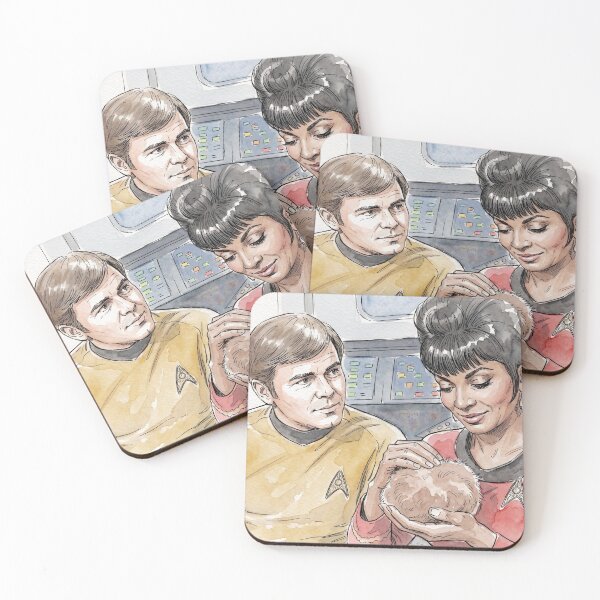 Item preview, Star Trek: Mr Chekov, Lt Uhura, and a Tribble designed and sold by sid1802.