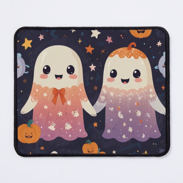 Item preview, Halloween Sticker Sheet Pattern | Black Cats, Ghosts, Pumpkins & Bats | Cute Spooky Icon Print designed and sold by Shiwwa.