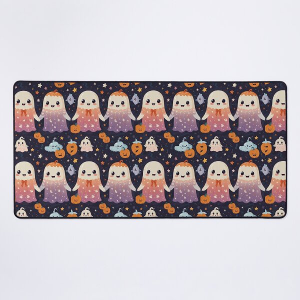 Item preview, Halloween Sticker Sheet Pattern | Black Cats, Ghosts, Pumpkins & Bats | Cute Spooky Icon Print designed and sold by Shiwwa.