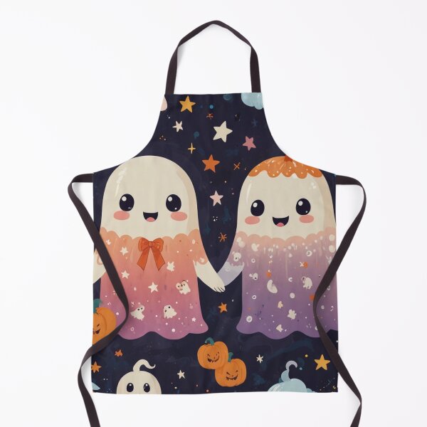 Item preview, Halloween Sticker Sheet Pattern | Black Cats, Ghosts, Pumpkins & Bats | Cute Spooky Icon Print designed and sold by Shiwwa.