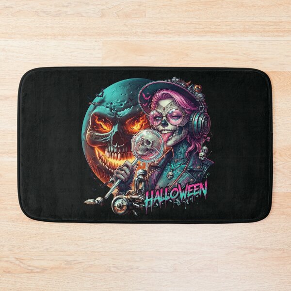 Item preview, Halloween Wicked Witch Skull Lollipop Moon designed and sold by Voodoo Store Paranormal Collections.