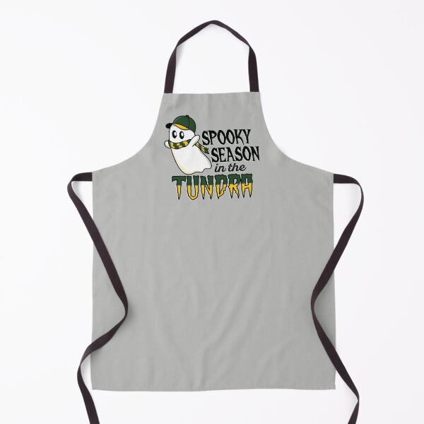 Item preview, Green Bay Halloween Football Ghost Spooky Season in the Tundra designed and sold by colormemaroon.