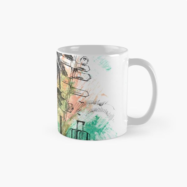 Item preview, Tropical Beach Vacation Palm Trees Illustration designed and sold by DesignByUmza.