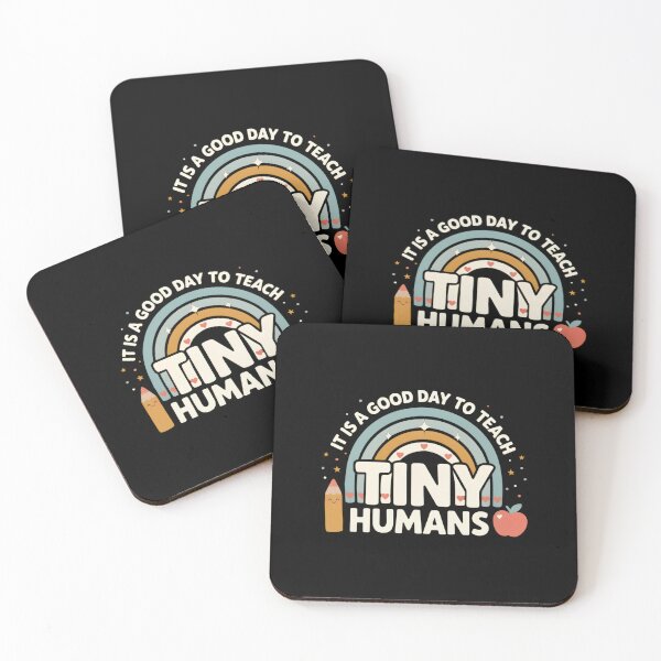Item preview, Funny Teacher Quote Tiny Humans Teacher Gift Preschool Kindergarten Elementary School Back to School designed and sold by designstoriesMK.