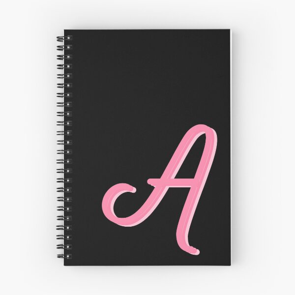 Item preview, Pink Letter A Initial Aesthetic Design designed and sold by UnrealShopKelko.