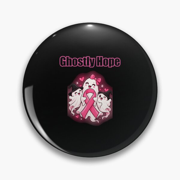Item preview, Ghostly Hope Pink Ribbon Awareness Spirit designed and sold by Dreamsartistry.