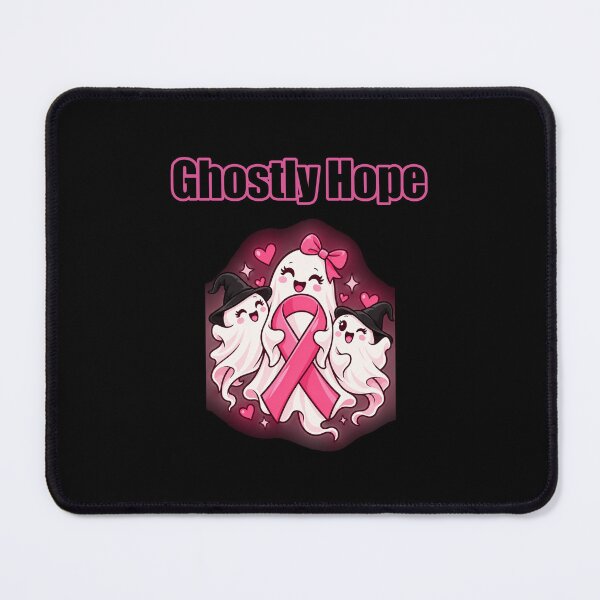 Item preview, Ghostly Hope Pink Ribbon Awareness Spirit designed and sold by Dreamsartistry.