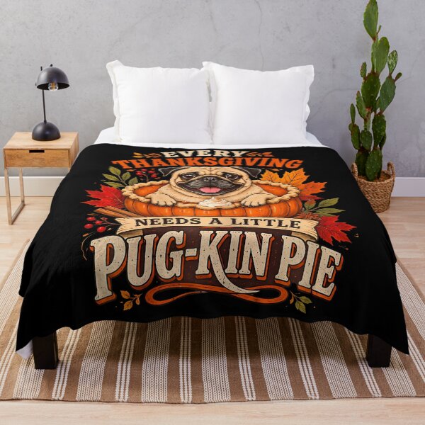 Item preview, Every Thanksgiving Needs A Little Pug-kin Pie designed and sold by smiadraspi.