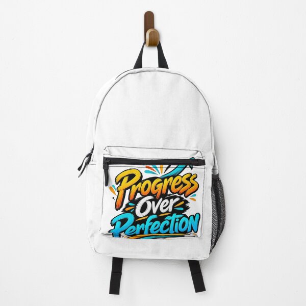 Item preview, Progress Over Perfection Motivational Quote designed and sold by Design Sounds Studio.