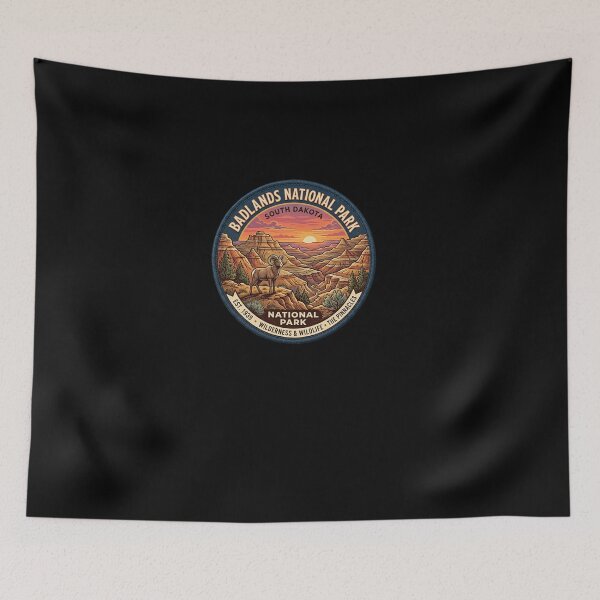 Item preview, Badlands National Park South Dakota designed and sold by TulipaGraphics.