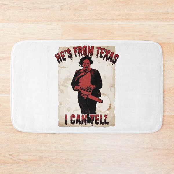 Item preview, hes from Texas i can Tell Shirt Halloween, Chainsaw Horror  designed and sold by Designart68.