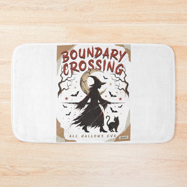 Item preview, Boundary Crossing Witch Halloween Design Graphic Tee v6 designed and sold by DarylWelsh2024.