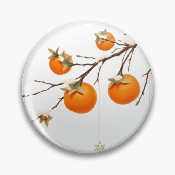 Item preview, Japandi Orange Persimmon designed and sold by Asiantrendzz.