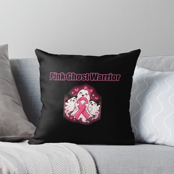 Item preview, Pink Ghost Warrior Brave Breast Cancer Fighter designed and sold by Dreamsartistry.