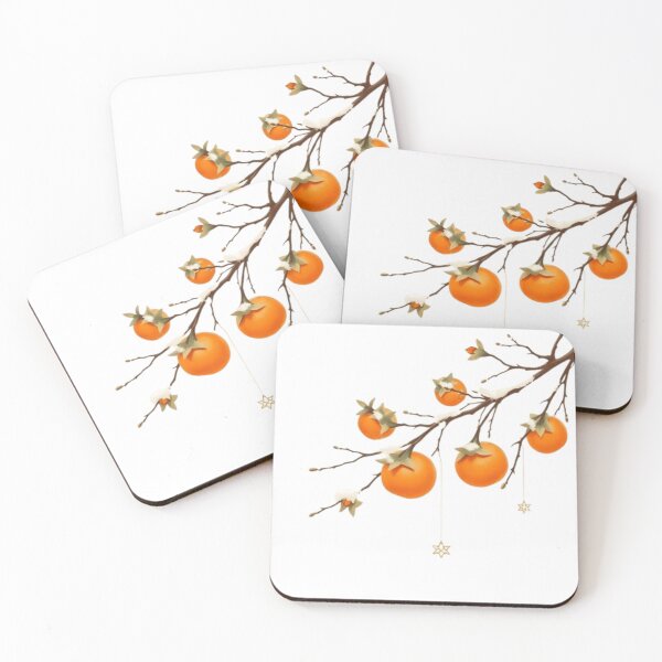 Item preview, Japandi Orange Persimmon designed and sold by Asiantrendzz.