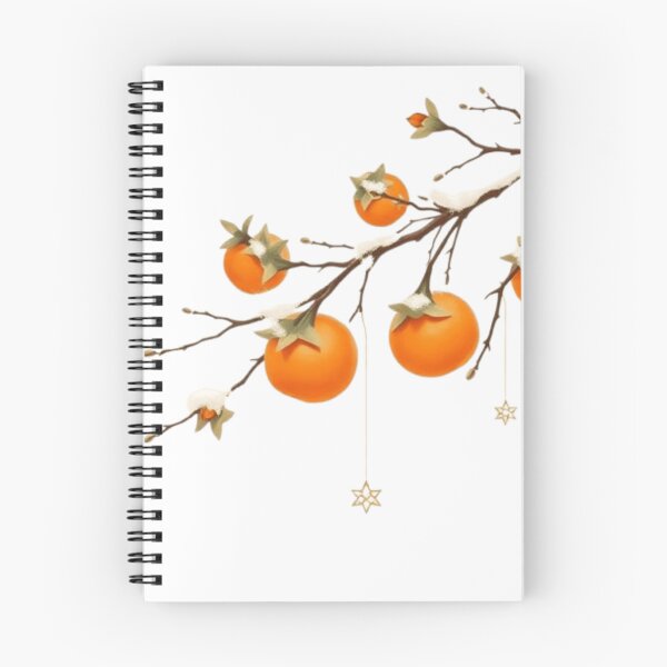 Item preview, Japandi Orange Persimmon designed and sold by Asiantrendzz.