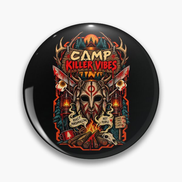 Item preview, Creepy Campfire - Vintage Horror Camp designed and sold by SidTastic .