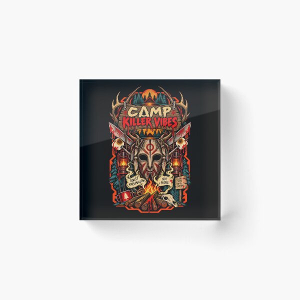 Item preview, Creepy Campfire - Vintage Horror Camp designed and sold by SidTastic .