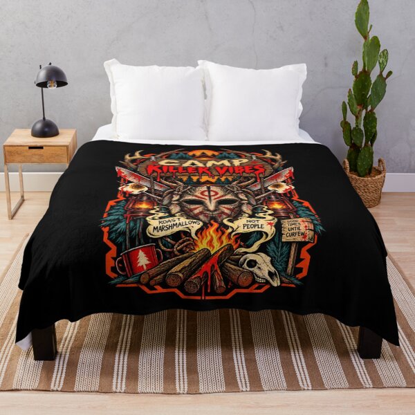 Item preview, Creepy Campfire - Vintage Horror Camp designed and sold by SidTastic .