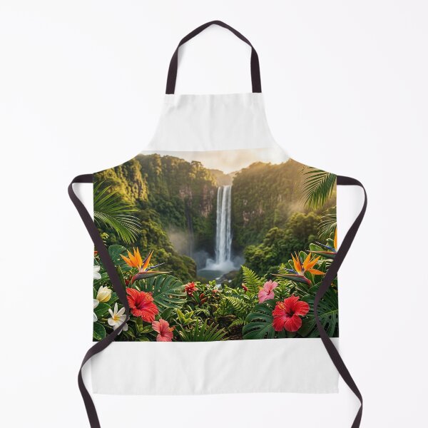 Item preview, Tropical Waterfall Exotic Flowers designed and sold by Hawaii26.