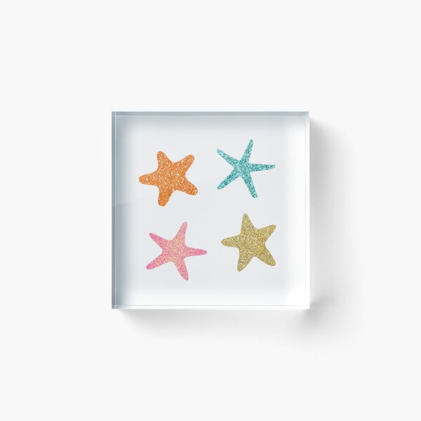 Item preview, glitter starfish pack designed and sold by madebykenz.