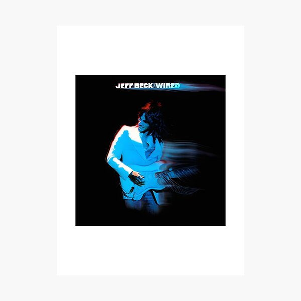 Item preview, Jeff Beck Inspired Guitar Shop Artwork for Music Lovers and Guitar Enthusiasts designed and sold by JhonaDLl.