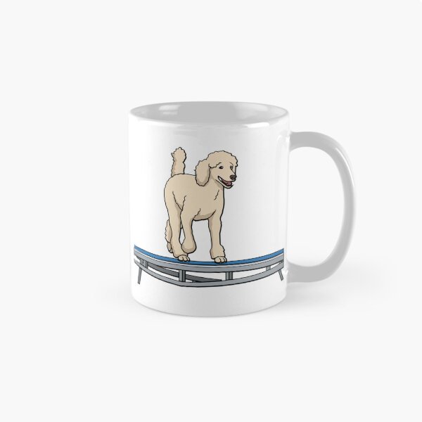 Item preview, Agility Poodle on Dog Walk designed and sold by Bluek9sDesign.