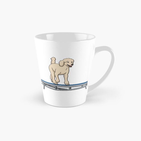 Item preview, Agility Poodle on Dog Walk designed and sold by Bluek9sDesign.