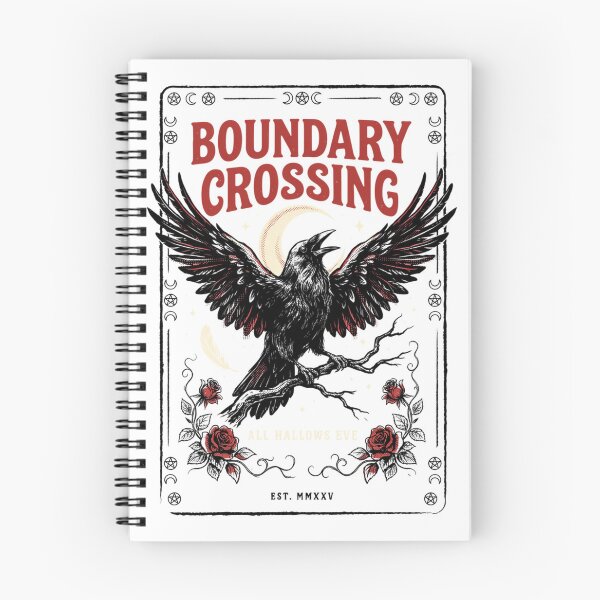 Item preview, Boundary Crossing Witch Halloween Design Graphic Tee v8 designed and sold by DarylWelsh2024.