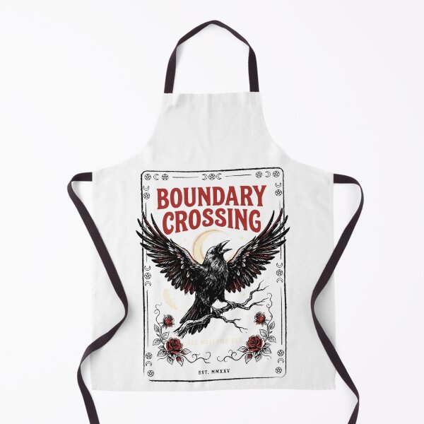 Item preview, Boundary Crossing Witch Halloween Design Graphic Tee v8 designed and sold by DarylWelsh2024.