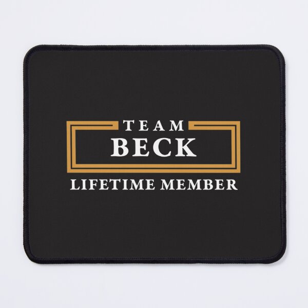 Item preview, Team Beck Lifetime Member Personalized Family Name Design designed and sold by JhonaDLl.