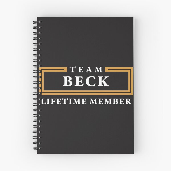 Item preview, Team Beck Lifetime Member Personalized Family Name Design designed and sold by JhonaDLl.