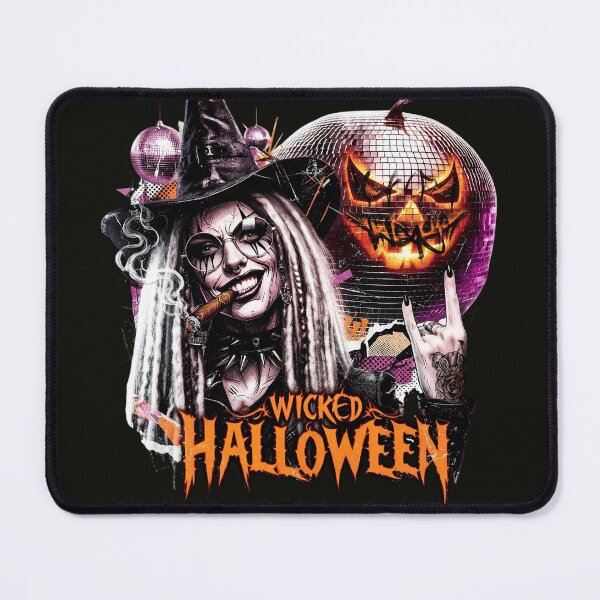Item preview, Halloween Wicked Witch Cigar Disco Pumpkin designed and sold by Voodoo Store Paranormal Collections.