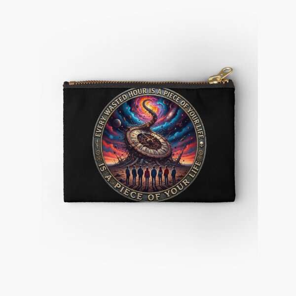 Item preview, Every Wasted Hour Is A Piece Of Your Life - Cosmic Clock designed and sold by ManSplotu.