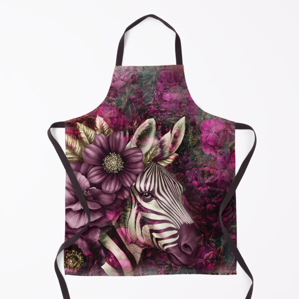 Item preview, Floral Zebra designed and sold by artsandsoul.