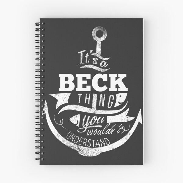Item preview, It's a Beck Thing You Wouldn't Understand Funny Family Name Design designed and sold by JhonaDLl.