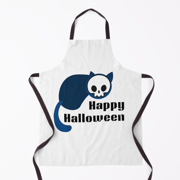 Item preview, Happy Halloween Skeleton Face Cat designed and sold by CarefulCreation.