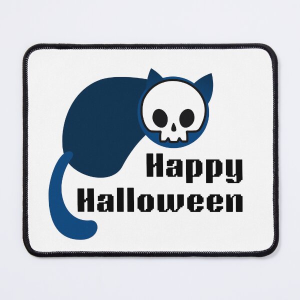 Item preview, Happy Halloween Skeleton Face Cat designed and sold by CarefulCreation.