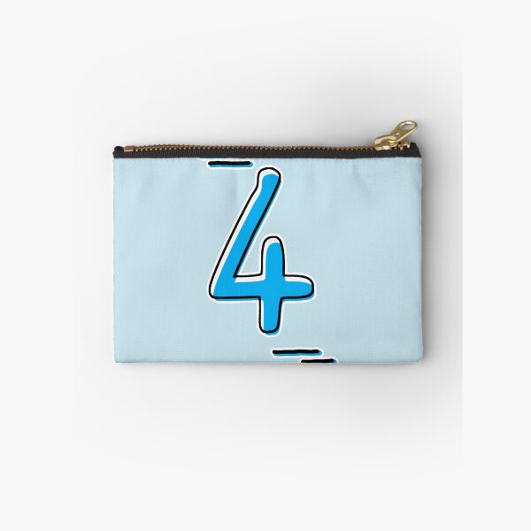 Artikelvorschau, Nummer 4 – Kräftig blaues künstlerisches Zifferndesign entworfen und verkauft von Dyche Studio.