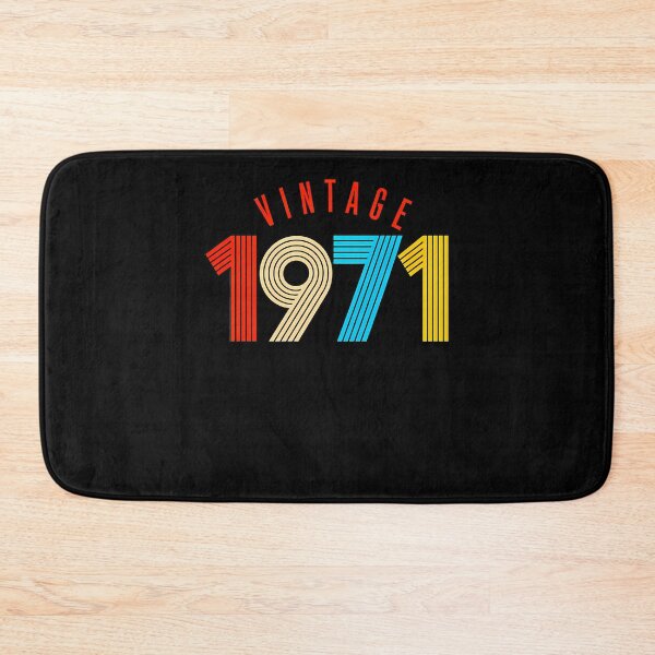 Item preview, Vintage 1971 Retro Seventies Birthday designed and sold by smiadraspi.