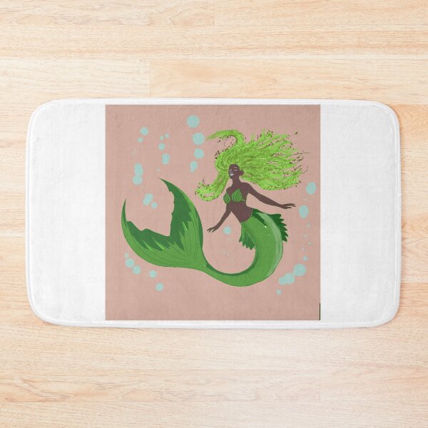 Item preview, The Green Mermaid designed and sold by AdonnelArts.