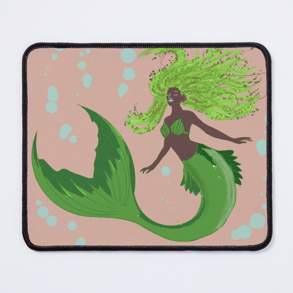 Item preview, The Green Mermaid designed and sold by AdonnelArts.