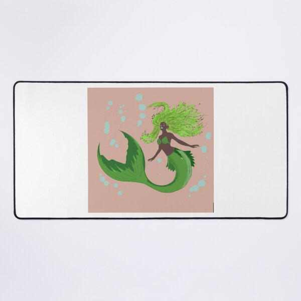 Item preview, The Green Mermaid designed and sold by AdonnelArts.