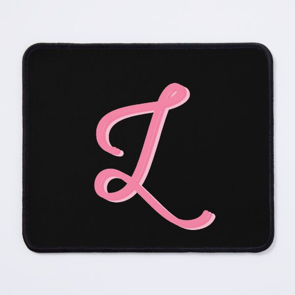Item preview, Pink Letter L Initial Aesthetic Design designed and sold by UnrealShopKelko.