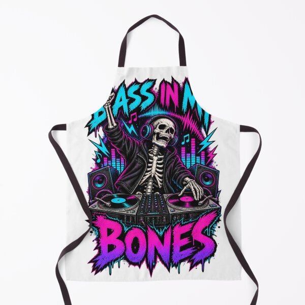 Item preview, Skeleton DJ – Bass in My Bones designed and sold by Univers-shop.