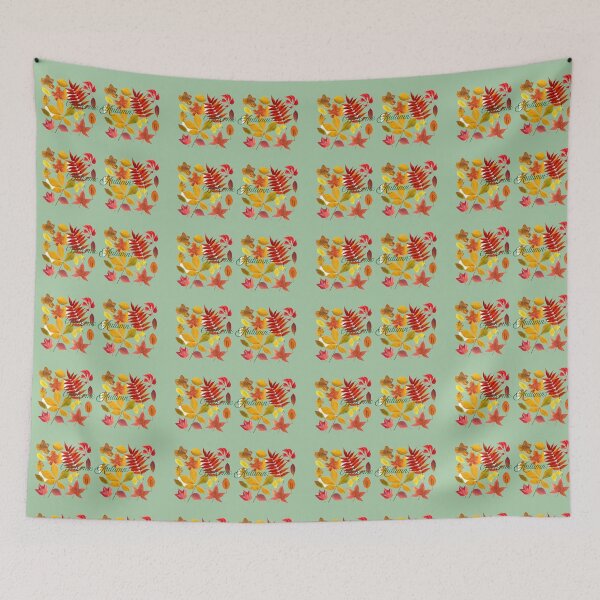 Item preview, Welcome Autumn Colorful Leaves designed and sold by StylishDecor.