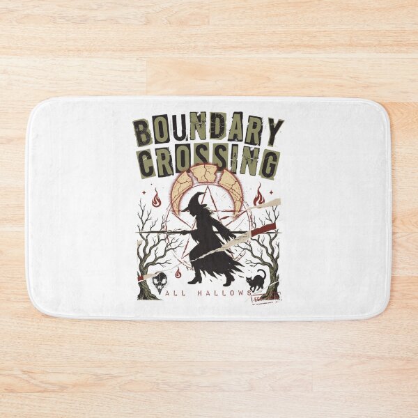 Item preview, Boundary Crossing Witch Halloween Design Graphic Tee v10 designed and sold by DarylWelsh2024.