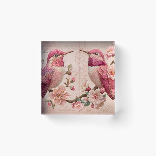 Item preview, Embroidery Bird Nostalgic Romance designed and sold by artsandsoul.