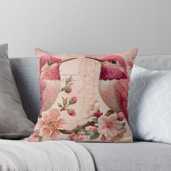 Item preview, Embroidery Bird Nostalgic Romance designed and sold by artsandsoul.